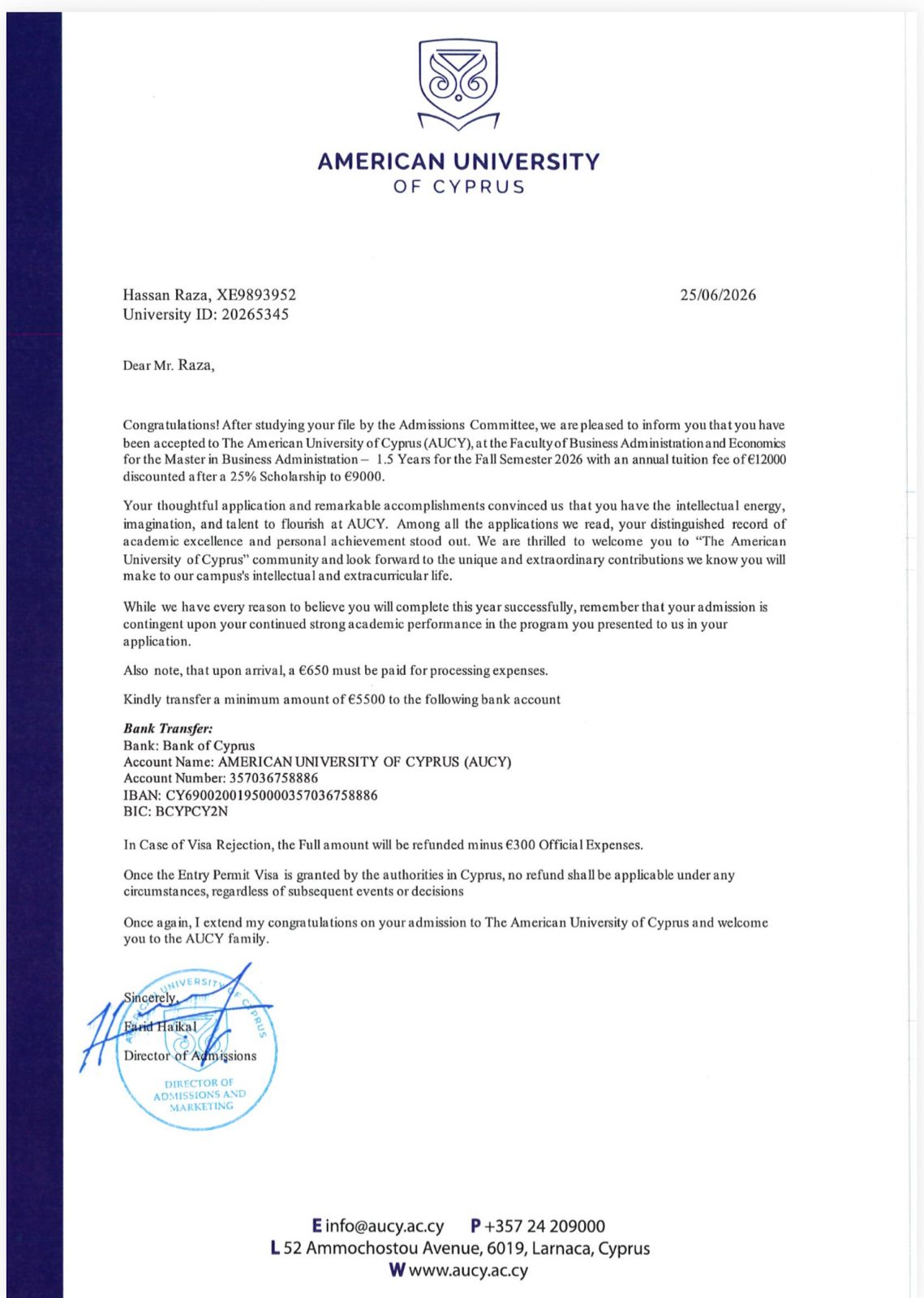 Offer Letters Reception Illustration